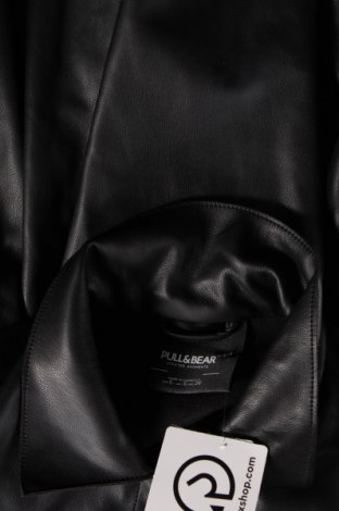 Dámska kožená bunda  Pull&Bear, Veľkosť S, Farba Čierna, Cena  7,78 €