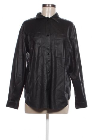 Dámská kožená bunda  Pull&Bear, Velikost S, Barva Černá, Cena  219,00 Kč
