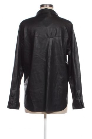 Dámská kožená bunda  Pull&Bear, Velikost S, Barva Černá, Cena  156,00 Kč