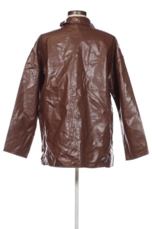 Dámska kožená bunda  SHEIN, Veľkosť M, Farba Hnedá, Cena  8,61 €