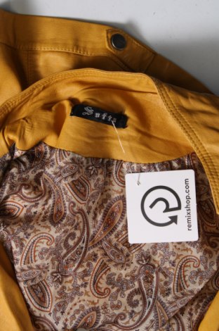 Dámska kožená bunda  Softy, Veľkosť S, Farba Žltá, Cena  27,30 €