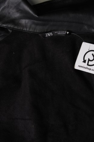 Dámská kožená bunda  Zara, Velikost S, Barva Černá, Cena  462,00 Kč