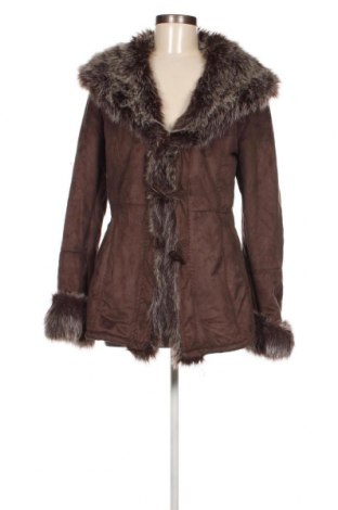 Дамско палто, Размер XL, Цвят Кафяв, Цена 37,45 лв.