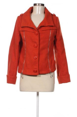 Dámský kabát , Velikost S, Barva Oranžová, Cena  904,00 Kč