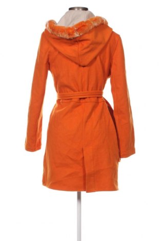 Dámský kabát , Velikost M, Barva Oranžová, Cena  512,00 Kč