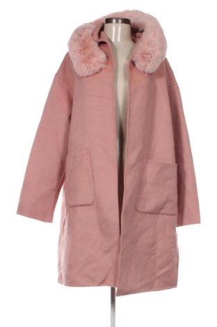 Дамско палто, Размер L, Цвят Розов, Цена 68,80 лв.