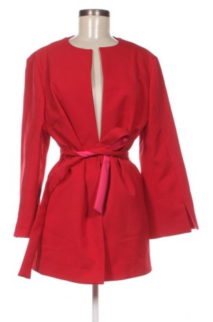 Дамско палто Alba Moda, Размер L, Цвят Червен, Цена 26,40 лв.