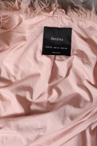 Dámský kabát  Bershka, Velikost XS, Barva Růžová, Cena  612,00 Kč
