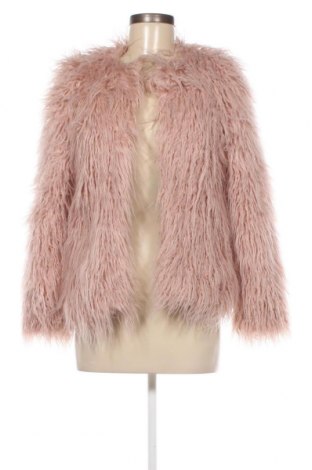 Dámský kabát  Bershka, Velikost XS, Barva Růžová, Cena  714,00 Kč