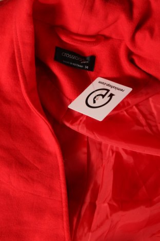 Γυναικείο παλτό Crossroads, Μέγεθος L, Χρώμα Κόκκινο, Τιμή 10,47 €
