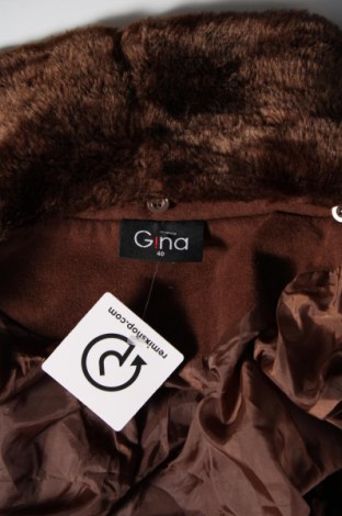 Γυναικείο παλτό Gina, Μέγεθος M, Χρώμα Καφέ, Τιμή 19,86 €