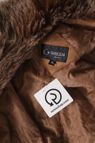 Дамско палто Green, Размер M, Цвят Бежов, Цена 86,00 лв.
