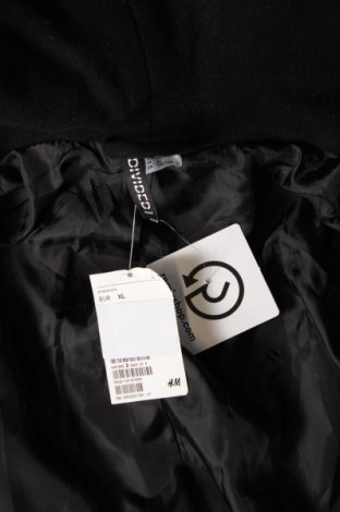 Damenmantel H&M, Größe XL, Farbe Schwarz, Preis 63,44 €