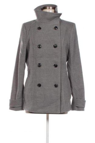 Дамско палто H&M, Размер L, Цвят Сив, Цена 32,10 лв.