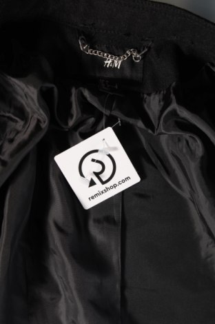 Palton de femei H&M, Mărime S, Culoare Negru, Preț 56,84 Lei