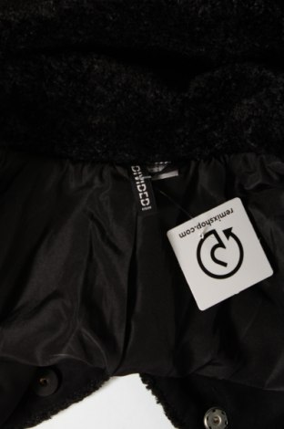 Дамско палто H&M Divided, Размер S, Цвят Черен, Цена 48,15 лв.