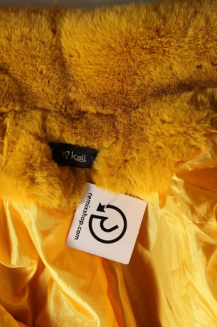 Дамско палто K.zell, Размер S, Цвят Жълт, Цена 62,00 лв.