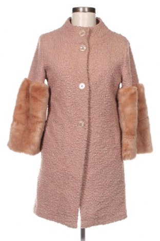 Дамско палто Laltramoda, Размер M, Цвят Бежов, Цена 20,70 лв.