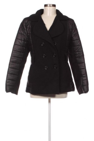 Дамско палто Made In Italy, Размер L, Цвят Черен, Цена 16,05 лв.
