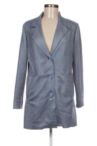 Дамско палто Made In Italy, Размер L, Цвят Син, Цена 16,64 лв.
