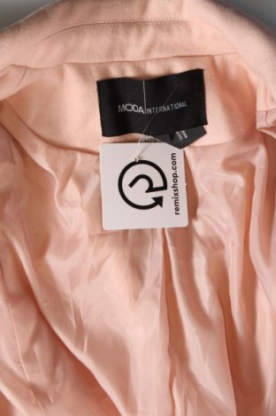 Dámsky kabát  Moda International, Veľkosť S, Farba Ružová, Cena  30,34 €