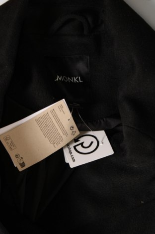 Γυναικείο παλτό Monki, Μέγεθος S, Χρώμα Μαύρο, Τιμή 81,96 €