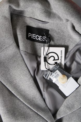 Palton de femei Pieces, Mărime L, Culoare Gri, Preț 62,50 Lei