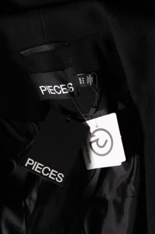 Dámský kabát  Pieces, Velikost M, Barva Černá, Cena  885,00 Kč