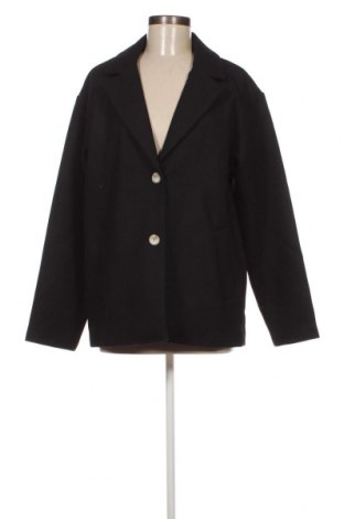 Γυναικείο παλτό Pieces, Μέγεθος L, Χρώμα Μαύρο, Τιμή 16,16 €