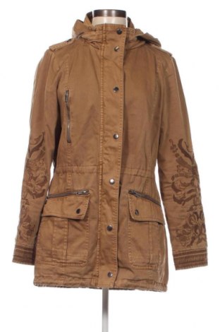 Palton de femei Promod, Mărime L, Culoare Maro, Preț 62,17 Lei