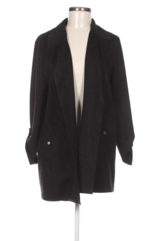 Дамско палто Pull&Bear, Размер M, Цвят Черен, Цена 12,78 лв.