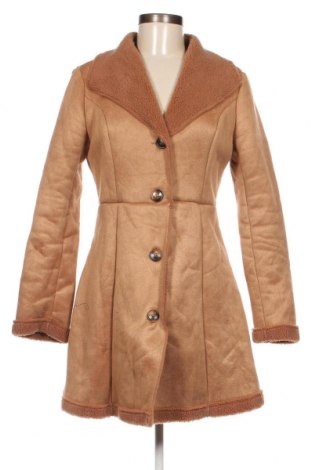 Дамско палто SHEIN, Размер S, Цвят Кафяв, Цена 37,45 лв.
