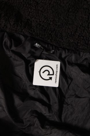 Γυναικείο παλτό SHEIN, Μέγεθος L, Χρώμα Μαύρο, Τιμή 19,86 €