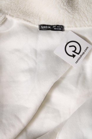 Γυναικείο παλτό SHEIN, Μέγεθος S, Χρώμα Λευκό, Τιμή 17,21 €