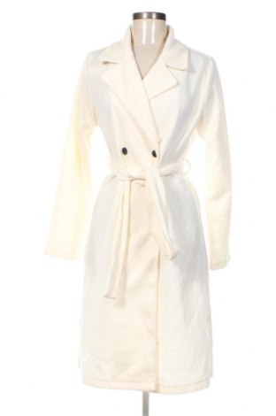 Palton de femei SHEIN, Mărime M, Culoare Ecru, Preț 123,19 Lei