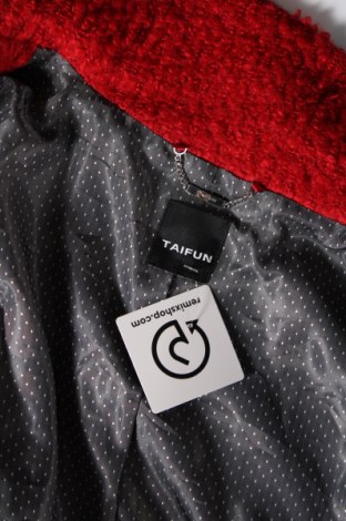 Palton de femei Taifun, Mărime L, Culoare Roșu, Preț 72,83 Lei