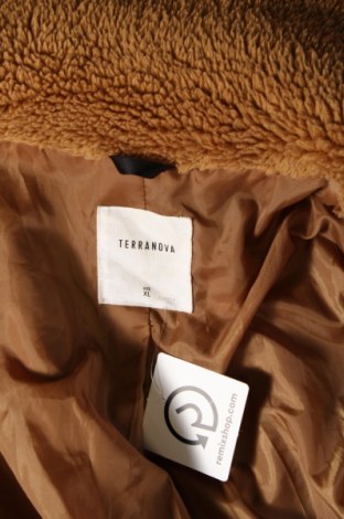 Γυναικείο παλτό Terranova, Μέγεθος XL, Χρώμα Καφέ, Τιμή 29,79 €