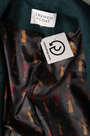 Damenmantel Trench and Coat, Größe M, Farbe Grün, Preis 57,56 €