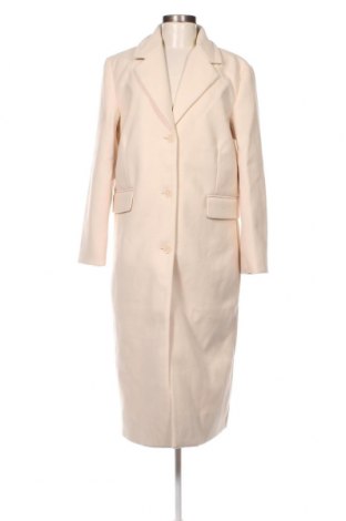 Γυναικείο παλτό Weekday, Μέγεθος L, Χρώμα Εκρού, Τιμή 77,84 €
