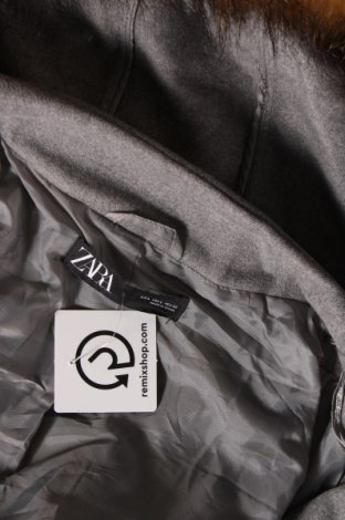 Damenmantel Zara, Größe L, Farbe Grau, Preis 13,64 €