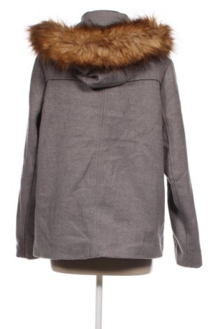 Palton de femei Zara, Mărime L, Culoare Gri, Preț 72,53 Lei