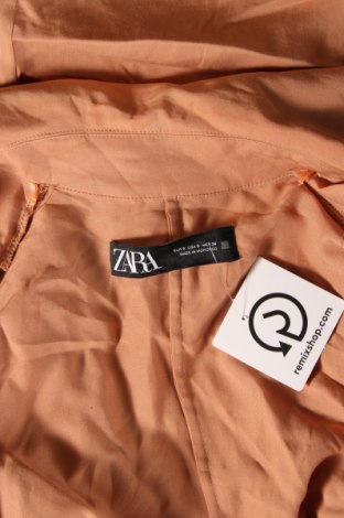 Damenmantel Zara, Größe S, Farbe Orange, Preis € 4,07