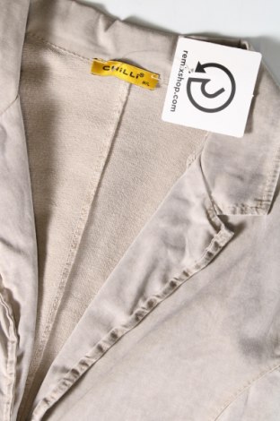 Γυναικείο σακάκι Chilli, Μέγεθος M, Χρώμα Γκρί, Τιμή 4,08 €