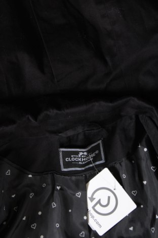 Γυναικείο σακάκι Clockhouse, Μέγεθος L, Χρώμα Μαύρο, Τιμή 27,22 €