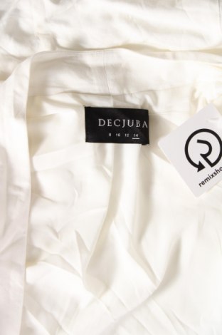 Γυναικείο σακάκι Decjuba, Μέγεθος L, Χρώμα Λευκό, Τιμή 50,10 €