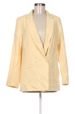 Γυναικείο σακάκι H&M, Μέγεθος M, Χρώμα Κίτρινο, Τιμή 5,72 €