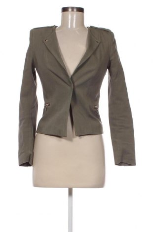 Дамско сако H&M, Размер XS, Цвят Зелен, Цена 10,56 лв.