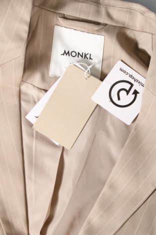 Γυναικείο σακάκι Monki, Μέγεθος M, Χρώμα  Μπέζ, Τιμή 35,57 €