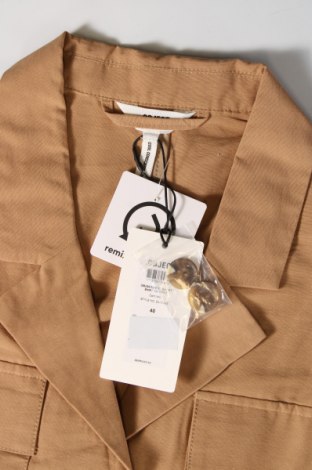 Γυναικείο σακάκι Object, Μέγεθος M, Χρώμα  Μπέζ, Τιμή 15,29 €