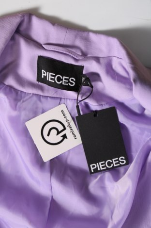 Γυναικείο σακάκι Pieces, Μέγεθος XL, Χρώμα Βιολετί, Τιμή 42,27 €